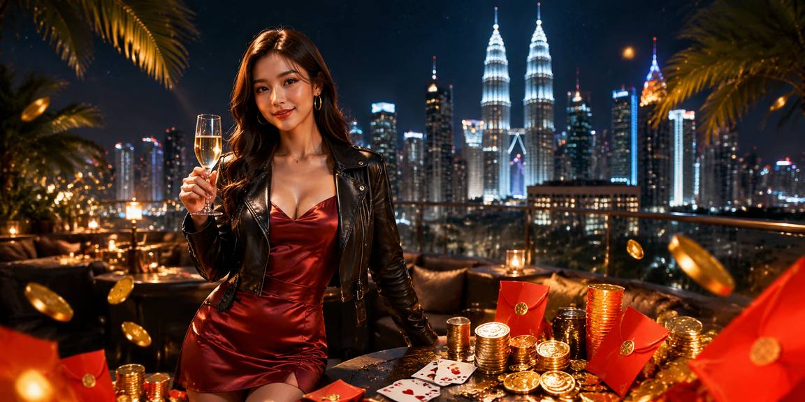 Malam Koktail: Ruang Permainan Live Bersuasana Premium